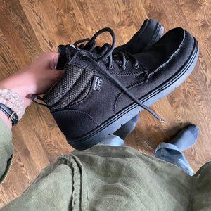 LEMS BOULDER BOOT Mid, Jet Black, Women's Size 10 US, Lightly Used